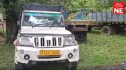Timber allegedly smuggled from Arunachal's Namphai to Assam, Bolero seized in Lekhapani Timber allegedly smuggled from Arunachal's Namphai to Assam, Bolero seized in Lekhapani