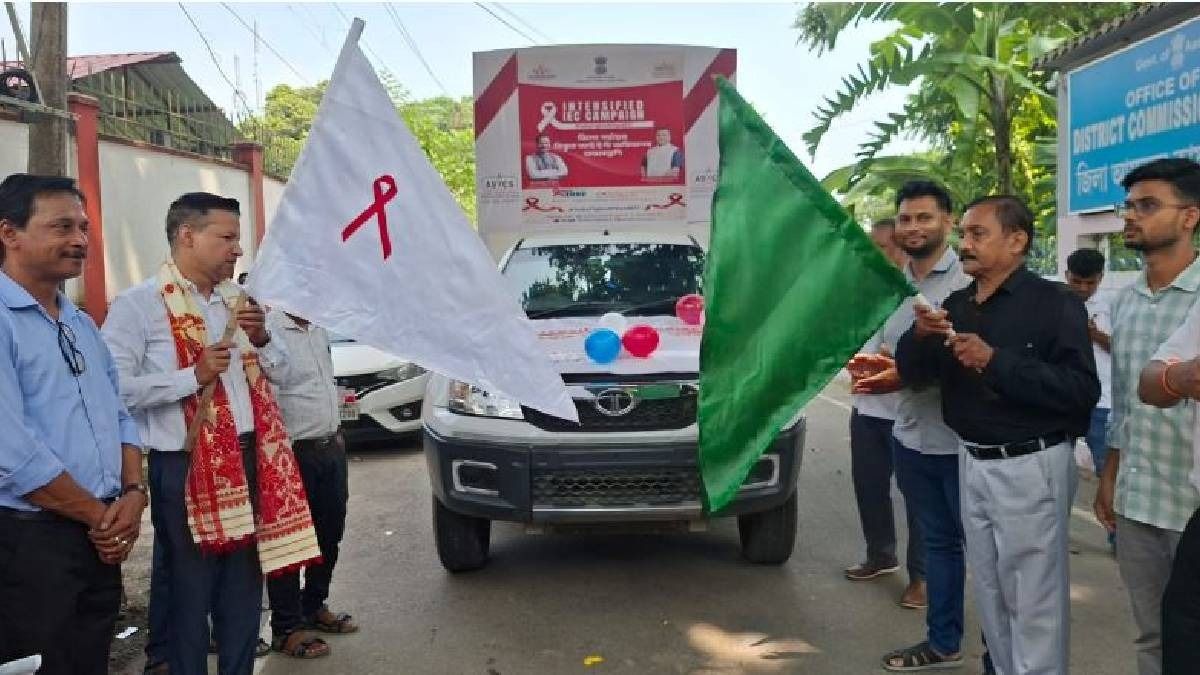 Assam: Mobile IEC van flagged off as Dhubri begins 60 day public health campaign
