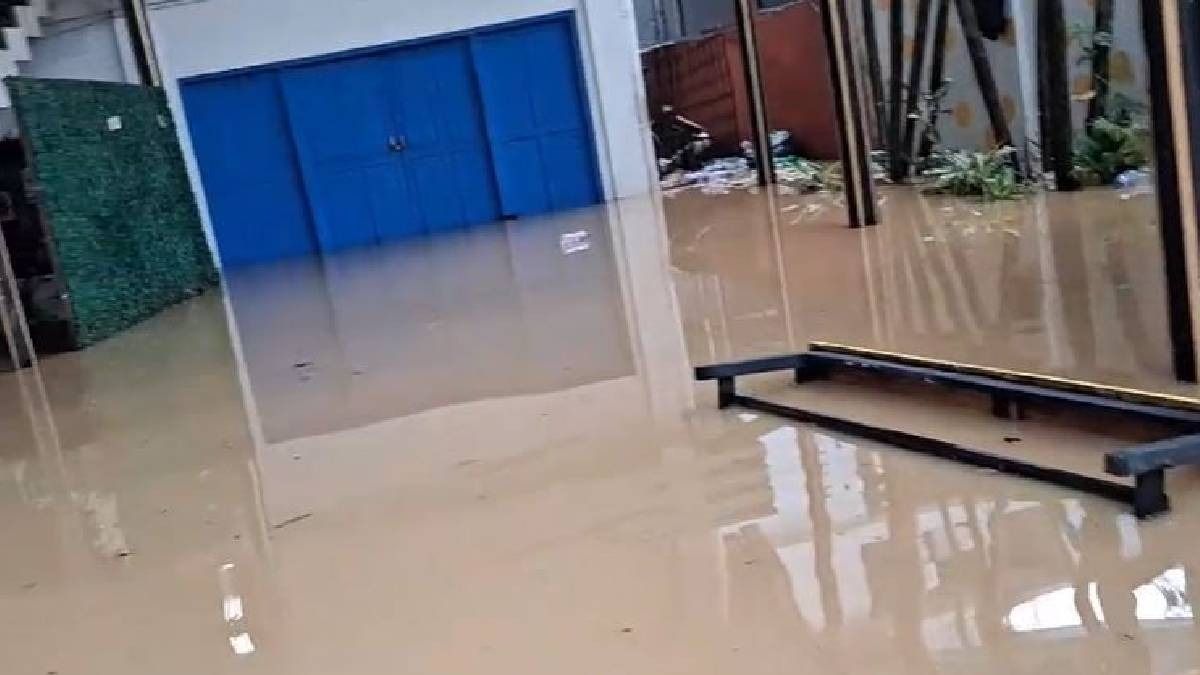 Assam: Diphu river swells above danger mark, flash flood hits Karbi Anglong town, houses submerged