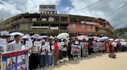 Manipur: Naga youths stage sit-in in Senapati, demand time-bound justice for slain civilians Manipur: Naga youths stage sit-in in Senapati, demand time-bound justice for slain civilians