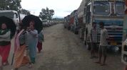 Manipur blockade leaves hundreds of trucks stranded, drivers allege poor roads and extortion Manipur blockade leaves hundreds of trucks stranded, drivers allege poor roads and extortion