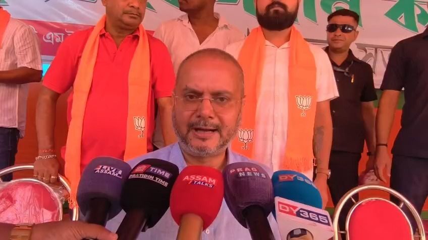 BJP claims major boost in Assam's Samaguri ahead of Nagaon by-election as around 10,000 Congress, AIUDF workers join party
