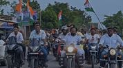 Nagaon bypoll: Sibamoni Bora makes electoral debut in Samaguri with massive bike rally Nagaon bypoll: Sibamoni Bora makes electoral debut in Samaguri with massive bike rally
