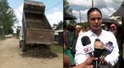 Manipur beauty queen takes up pothole repairs on Sugnu–Lamda road Manipur beauty queen takes up pothole repairs on Sugnu–Lamda road