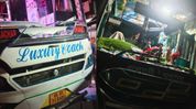 Guwahati-Mankachar night buses attacked in Meghalaya’s Tikrikilla, several windshields damaged, drivers injured Guwahati-Mankachar night buses attacked in Meghalaya’s Tikrikilla, several windshields damaged, drivers injured