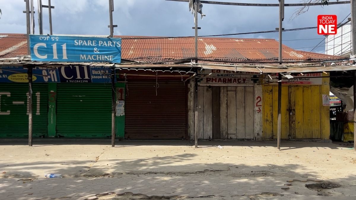24-hour shutdown over 1949 merger agreement affects normal life in Manipur