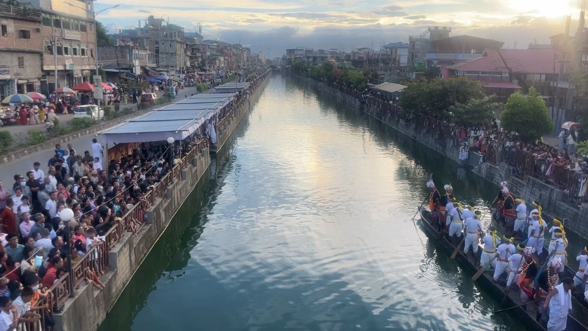 Heikru Hidongba celebrated in Manipur with age-old rituals and traditional boat race