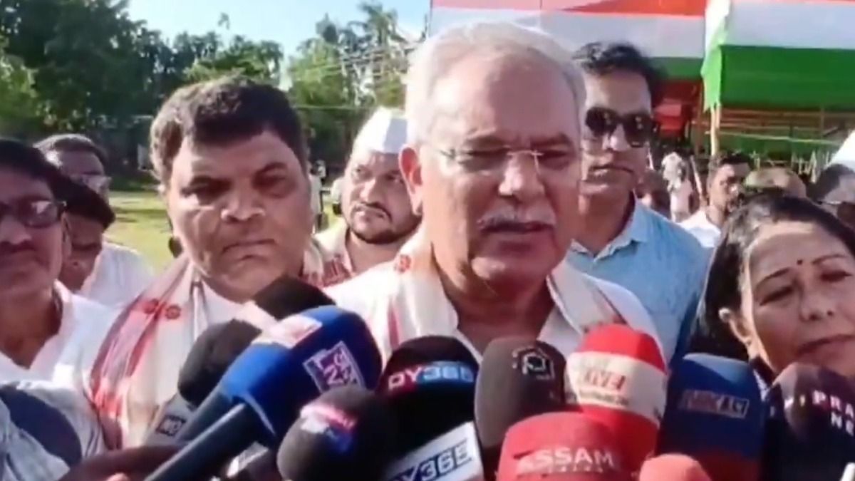 ‘Ever since I arrived, BJP has been rattled’: Bhupesh Baghel in Assam