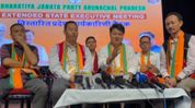 Arunachal BJP reviews party organisation and worker responsibilities at extended meet Arunachal BJP reviews party organisation and worker responsibilities at extended meet