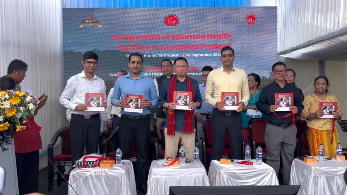Arunachal to provide solar power to 393 health centres under Energy for Health initiative