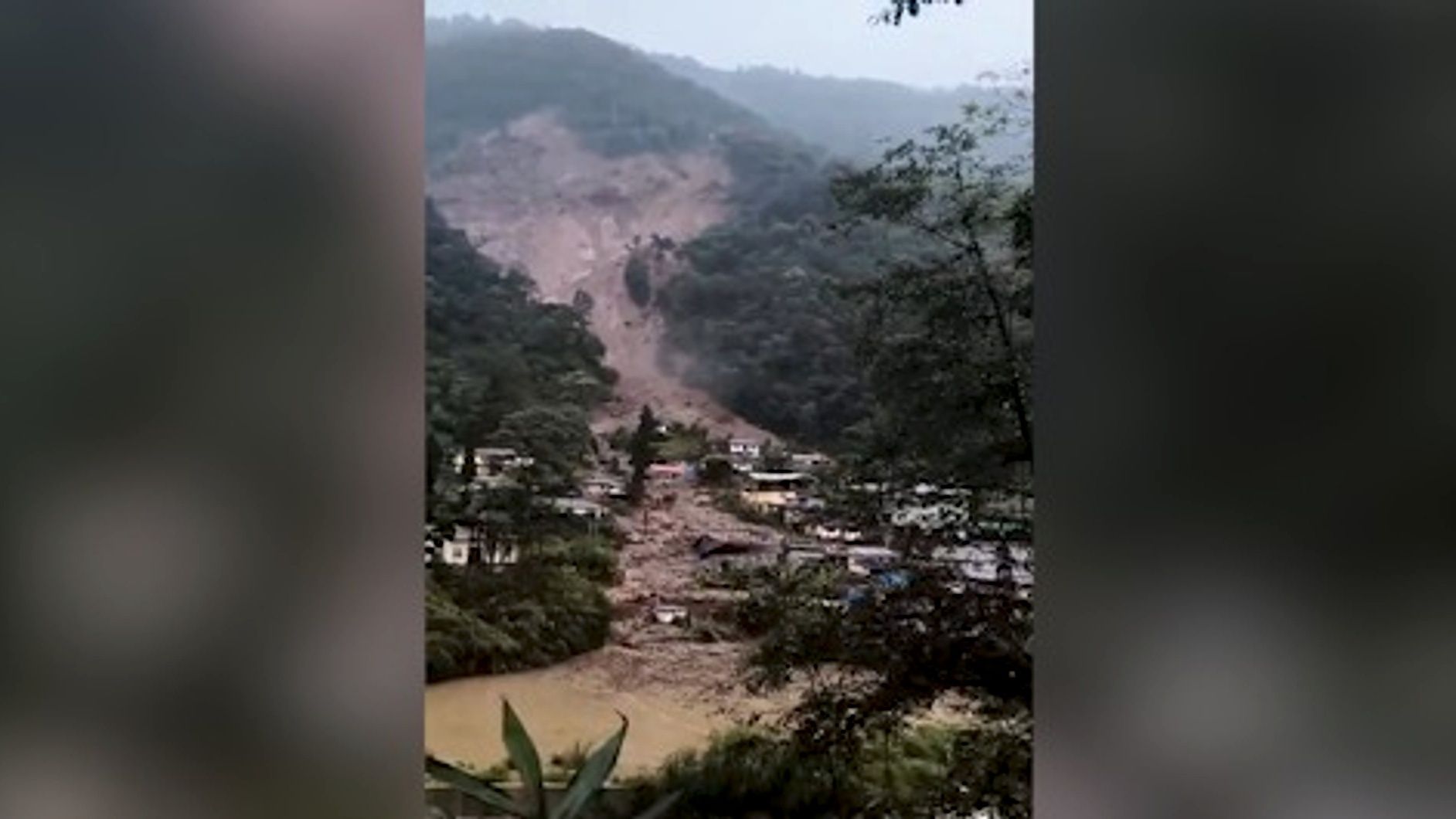 Landslide damages homes, roads in Sikkim’s Rimbi village amid heavy rain