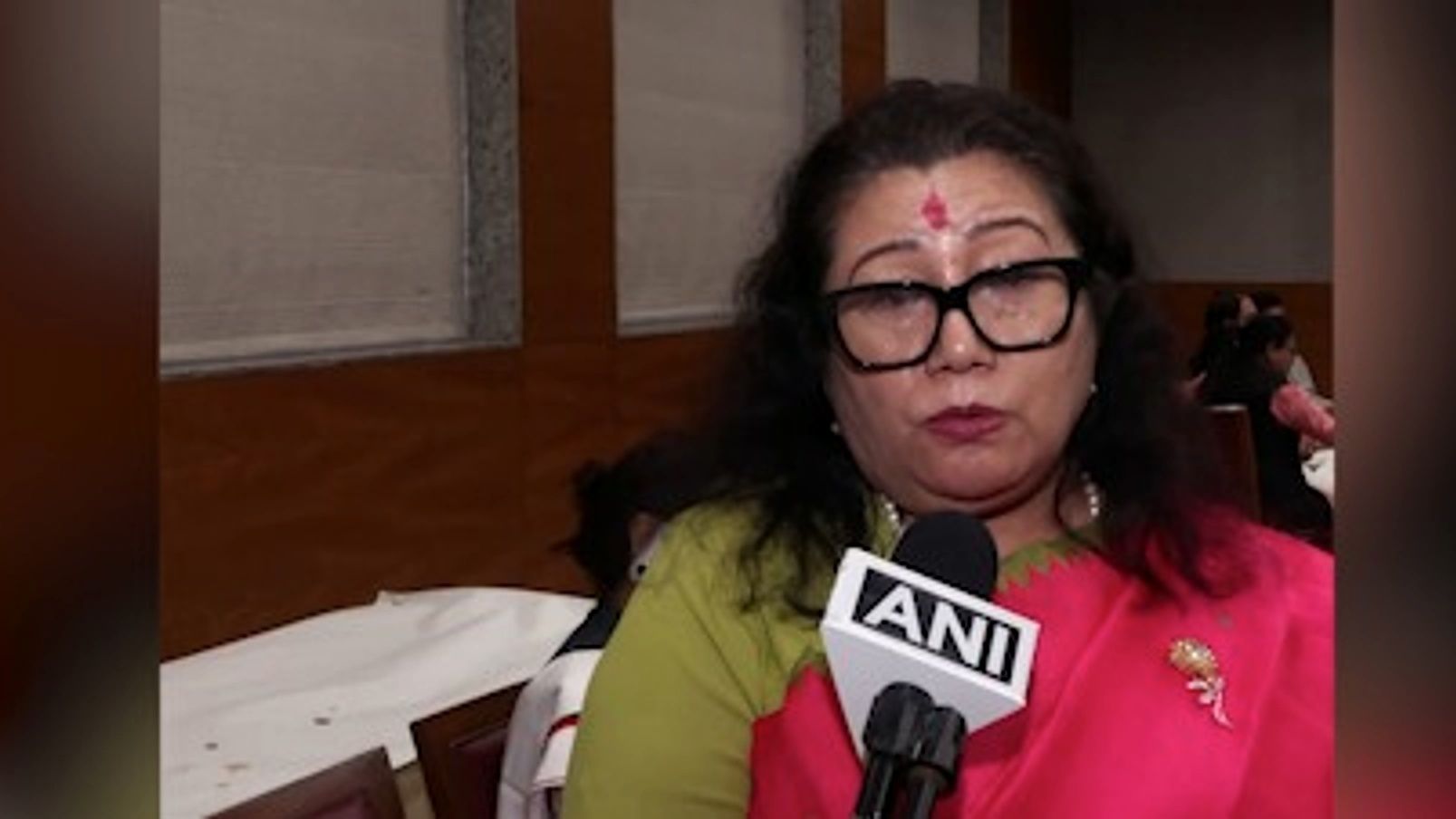 Manipur BJP chief Sharda Devi accuses Bimol Akoijam’s supporters of mistreating women