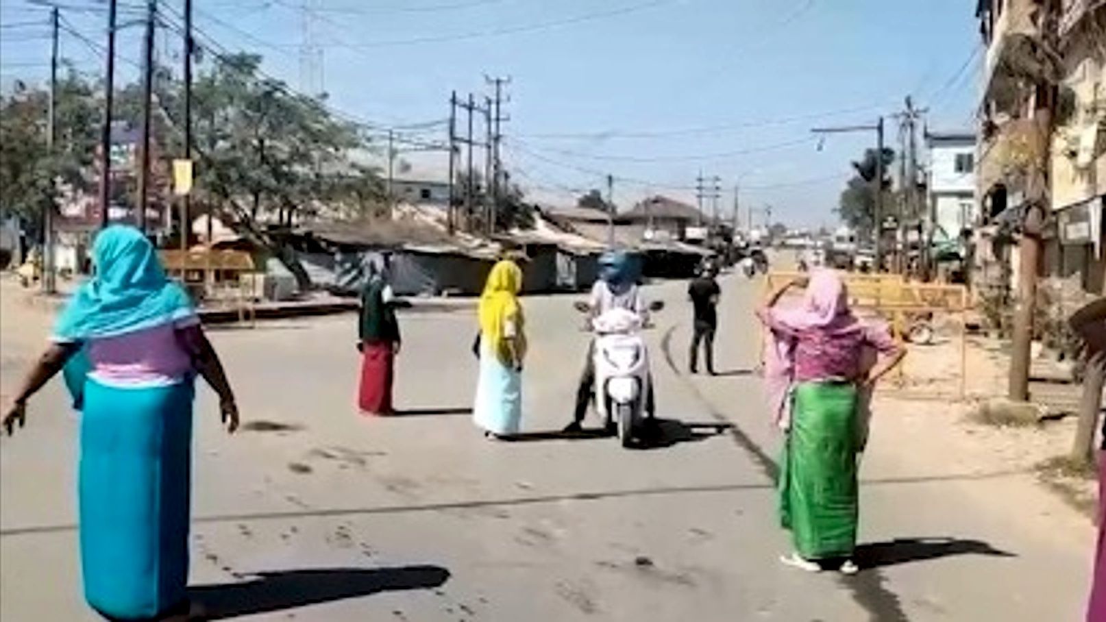 Manipur's Khurai residents stage 24-hour shutdown, demand justice for Paonam Dhaneshwar