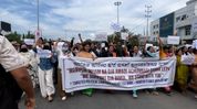 ‘People of Manipur will stand by Bimol Akoijam’: Protesters rally against sexual harassment allegations ‘People of Manipur will stand by Bimol Akoijam’: Protesters rally against sexual harassment allegations