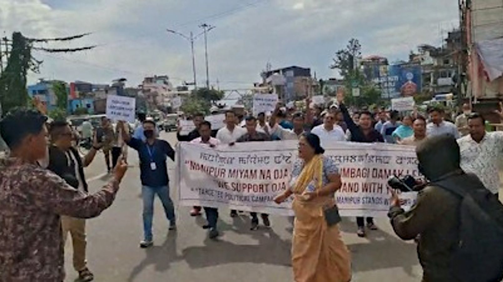 Manipur: Bimol Akoijam's supporters gherao BJP office in Imphal, allege political witch-hunt