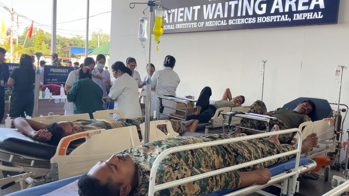 78 BSF personnel hospitalised at RIMS in Manipur after suspected mass food poisoning
