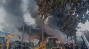 Major fire at mobile oil warehouse in Nagaon’s Islampatty, Rs 10 crore loss feared Major fire at mobile oil warehouse in Nagaon’s Islampatty, Rs 10 crore loss feared