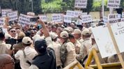 Manipur BJP youth wing protests, demands MP Bimol Akoijam’s resignation Manipur BJP youth wing protests, demands MP Bimol Akoijam’s resignation