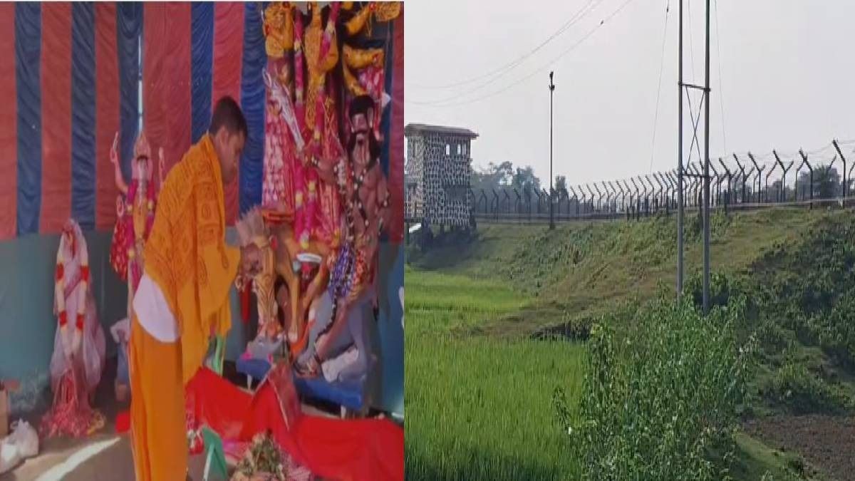 No loud music, little fanfare: How a border village in Assam is celebrating Durga Puja