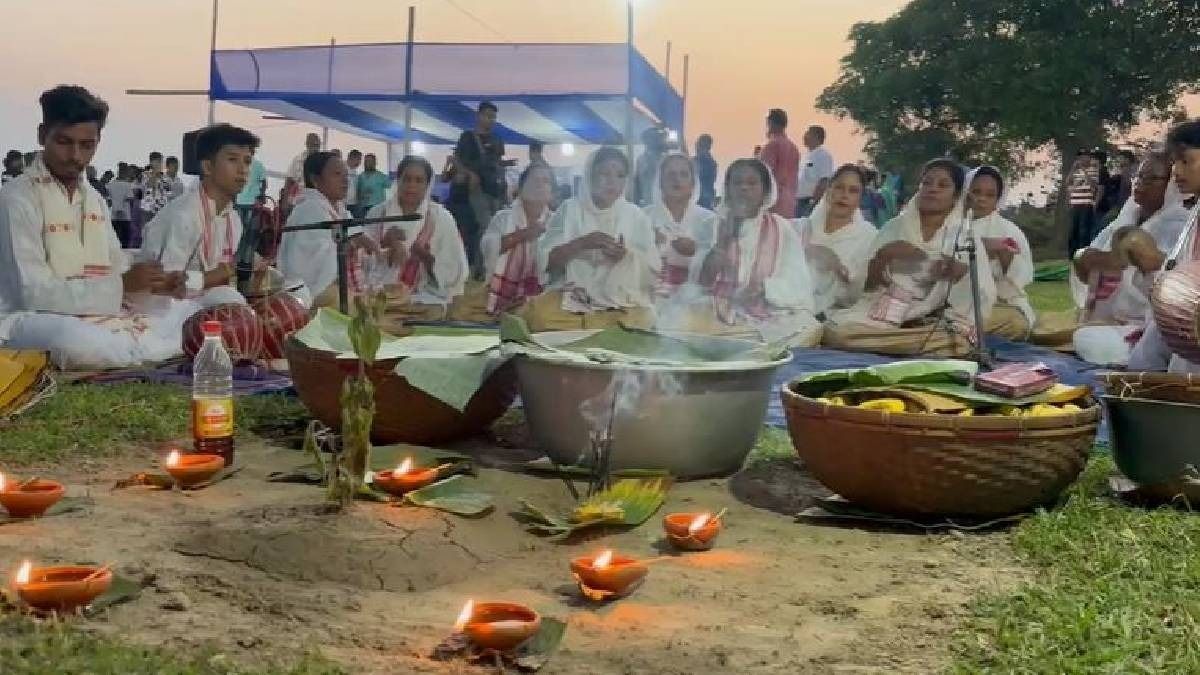 Assam observes Kati Bihu, farmers light earthen lamps for prosperity and crop protection
