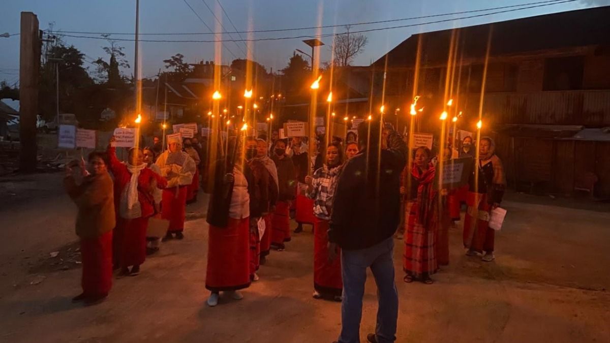 Manipur: Protest erupts in Kamjong over SP's transfer after Chassad village attack