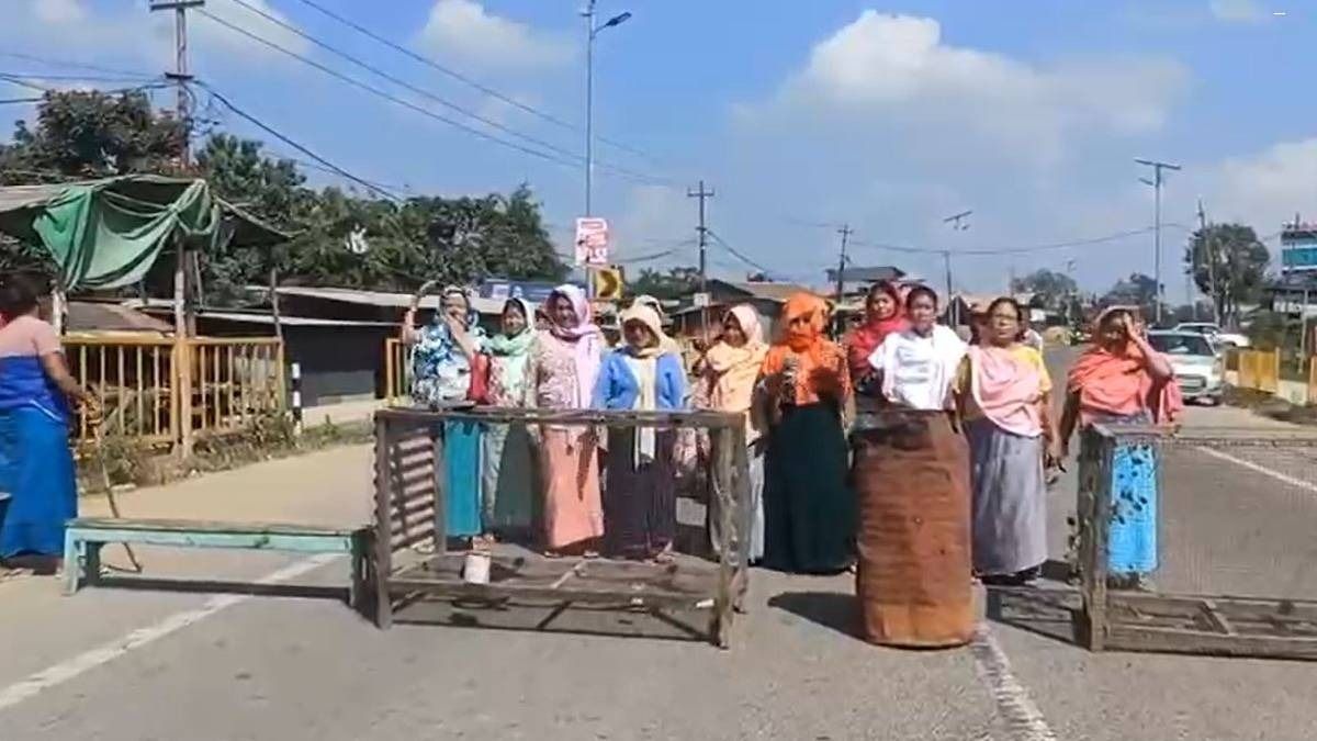 Manipur: NPCM intensifies protest over killing of 3 Meitei civilians; block roads, disrupts public movement