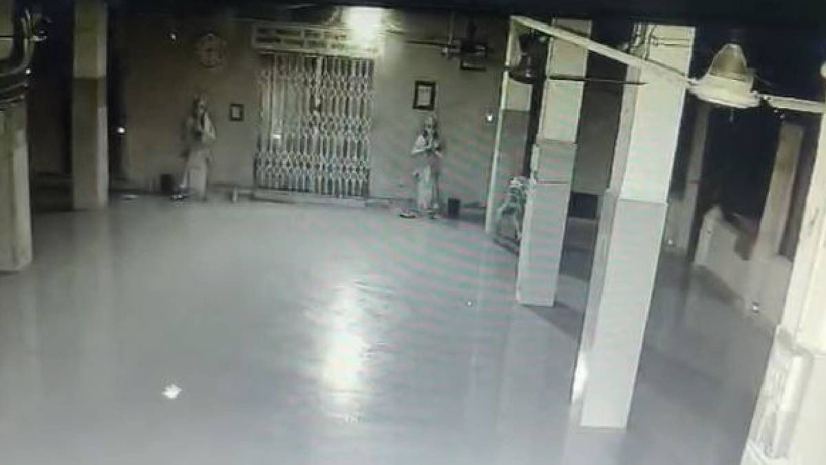 Assam: Theft at Jagun Naamghar, unusual light in CCTV footage draws curiosity among residents