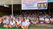 Manipur: Sit-in protests held across state demanding justice for three Khongban Sunurok victims Manipur: Sit-in protests held across state demanding justice for three Khongban Sunurok victims