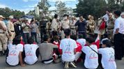 AISF Manipur stages protest rally, demands justice for Khongban Sunurok attack AISF Manipur stages protest rally, demands justice for Khongban Sunurok attack