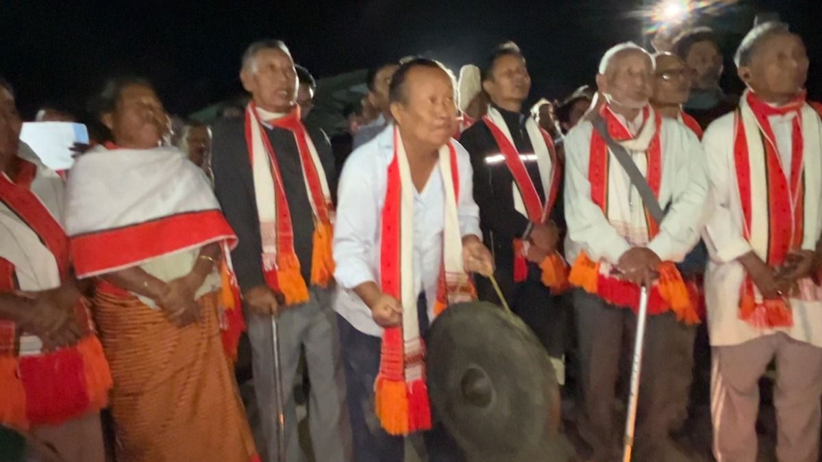 Manipur indigenous groups hold ‘war cry’ protest, demand abrogation of SoO, NRC update