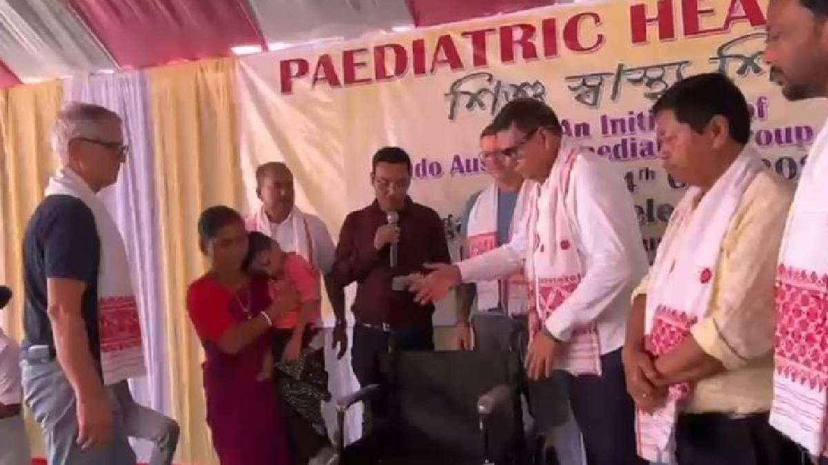 Indian, Austrian doctors join hands for child healthcare camp in Assam's Gohpur