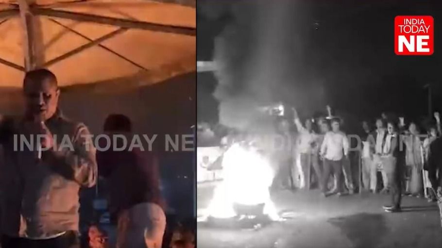 Gorkha community protests at Assam-Arunachal border, demands arrest of Gohpur shooting accused