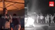 Gorkha community protests at Assam-Arunachal border, demands arrest of Gohpur shooting accused Gorkha community protests at Assam-Arunachal border, demands arrest of Gohpur shooting accused