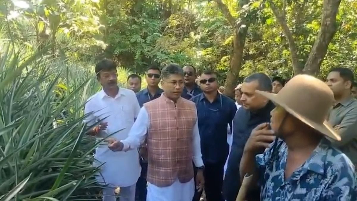 Assam minister Piyush Hazarika inspects palm oil, pineapple cultivation during Barak Valley visit