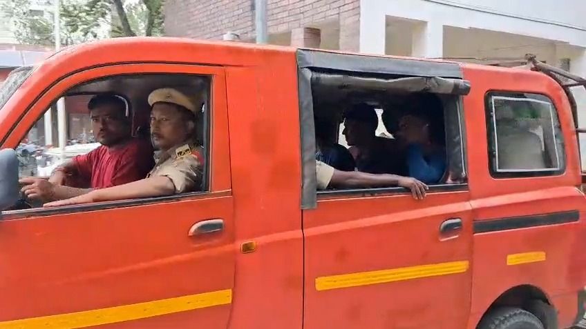 Assam's Dhubri Police detain 36 suspected Bangladeshi nationals at Jogomaya Ghat