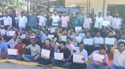 Bengali community protests in Assam's Lakhipur over Sribhumi incident, submits memorandum to administration Bengali community protests in Assam's Lakhipur over Sribhumi incident, submits memorandum to administration