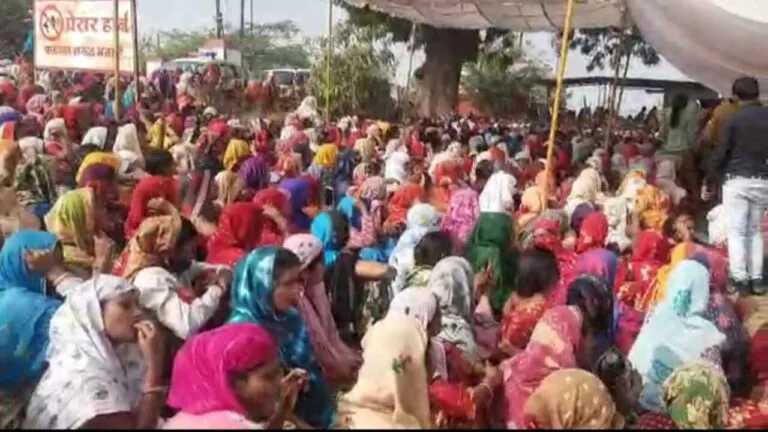 Alirajpur News Burhanpur News mp news MP Anganwadi workers movement