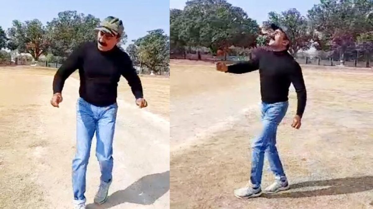 शहडोल के एडीजी पतंग उड़ाते हुए करने लगे डांस, VIDEO हो रहा वायरल Shahdol ADG, Dance Video Viral,