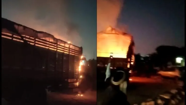 Chatarpur News fire news mp news