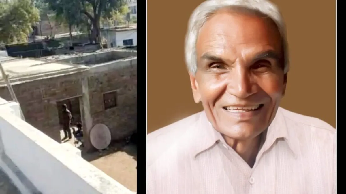 गुना में 70 साल के बुजुर्ग पर बंदरों ने हमलाकर छत से दिया धक्का; पसलियां टूटने से मौत Monkeys attacked 70-year-old man Guna News death due to broken ribs