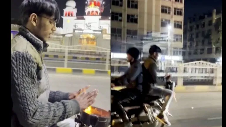 Indore News deal severe cold youth jugaad cigadi bike video viral