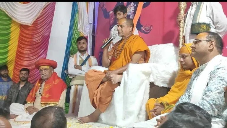 chhindwara news mp news Ramcharitmanas controversy Swami Prasad Maurya Shankaracharya Sadanand Saraswati