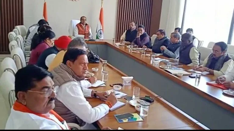 mp political news CM Shivraj Singh Chouhan meeting assembly election 2023 in mp