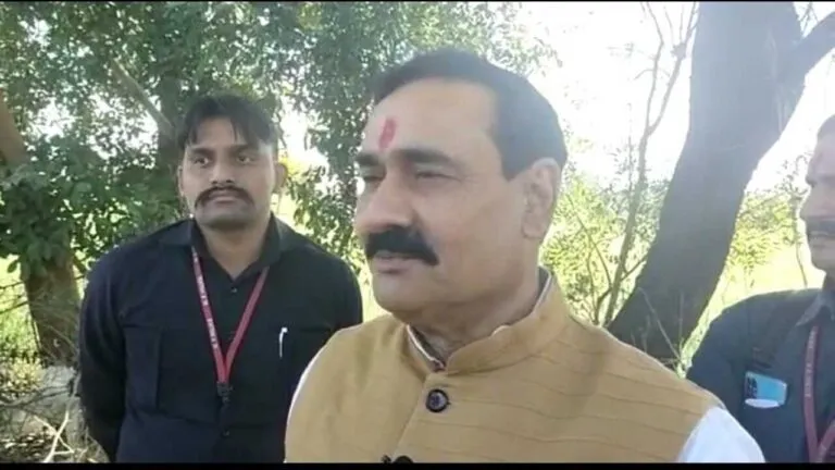 Narottam Mishra MP BJP datia news mp political news mp congress