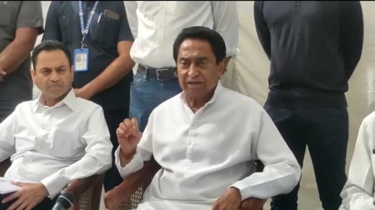 कमलनाथ छिंदवाड़ा में बोले, ‘आउटसोर्स कर्मचारियों के लिए नीति बनें, संविदा नियमित किए जाएं’ Kamal Nath Kamal Nath press conference chhindwara news mp congress