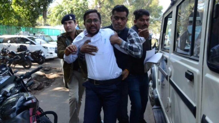 NSUI नेता रवि परमार के बचाव में उतरी कांग्रेस, दिग्गज नेताओं ने ट्वीट कर बीजेपी सरकार को घेरा mp political news mp news mp congress BJP NSUI