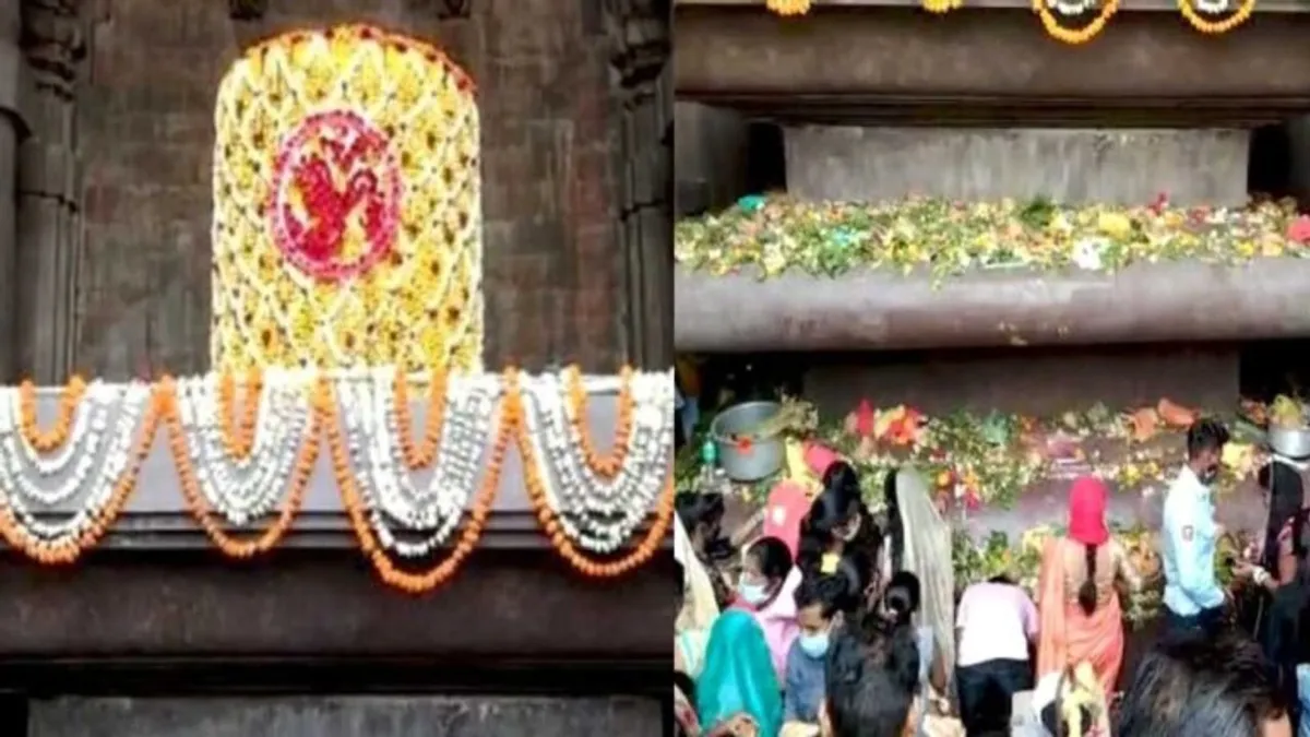 रायसेन: 10वीं शताब्दी से मौजूद विश्व के सबसे बड़े शिवलिंग के दर्शन करने श्रद्धालु पहुंचे भोजपुर Raisen News Bhojpur Temple 10th century World's largest Shivling mp news