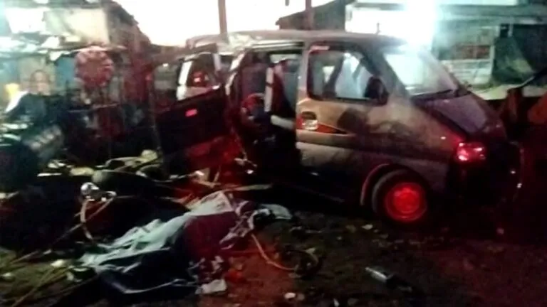Car Accident, barwani, pradeep Mishra, Kubereshwar Dham, death