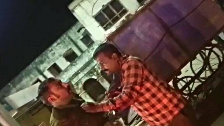 BJP leader accomplice assaulted policeman Dewas News uniform as well MP Police