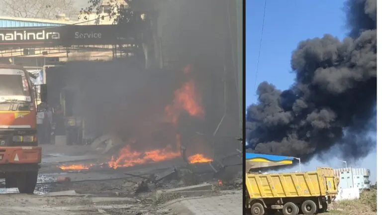 Indore Fire Accident, Accident, Indore, Dewas